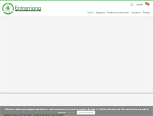 Tablet Screenshot of entrerriana.com